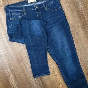 Gap Darkwash True Skinny Jeans